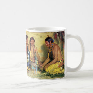 Sweetgrass-Medizin herstellen, Blackfeet-Zeremonie Kaffeetasse