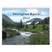 Sweetgrass Ranch 2012 Kalender (Titelbild)