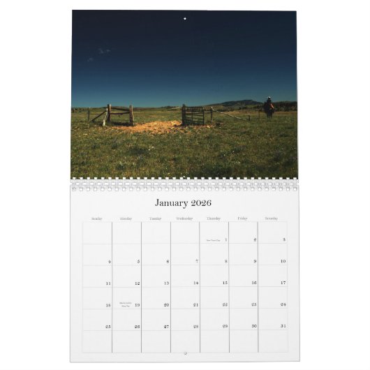 Sweetgrass Ranch Kalender (Jan 2026)