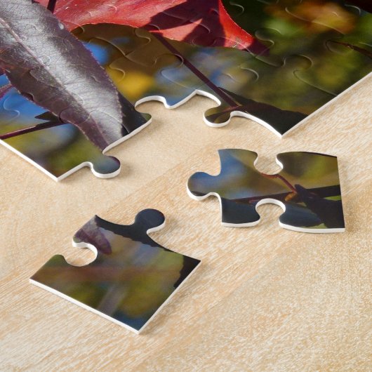 Sweetgum-Blätter im Herbst Puzzle (Seite)