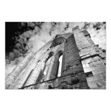 Sweetheart Abbey, Foto Print in Schottland
