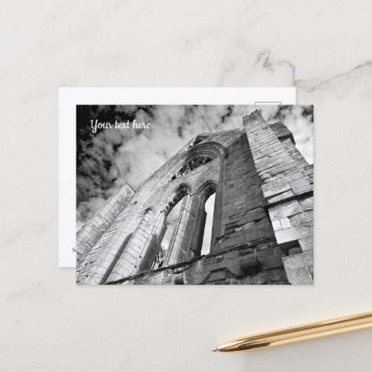 Sweetheart Abbey, Schottland Postcard Postkarte (Vorderseite/Rückseite Beispiel)