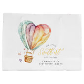 Sweetheart Baby Dusche Große Geschenktasche Geschenktüte (Rückseite)
