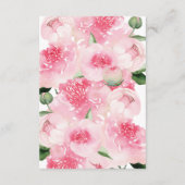 Sweetheart Baby Showbook Begleitkarte (Rückseite)