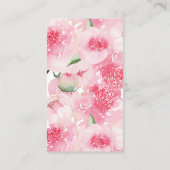 Sweetheart Baby Showdiaper Raffle Ticket Begleitkarte (Rückseite)