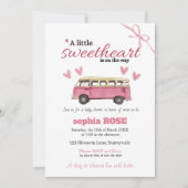 Sweetheart Baby Shower Invitation  Einladung (Vorderseite)