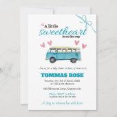 Sweetheart Baby Shower Invitation  Einladung (Vorderseite)