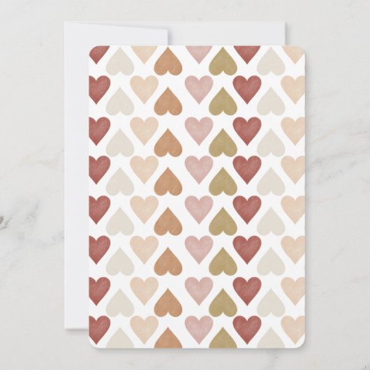 SWEETHEART Babydusche Einladung (Rückseite)