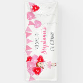 Sweetheart Balloon Birthday Banner (Vertikal)