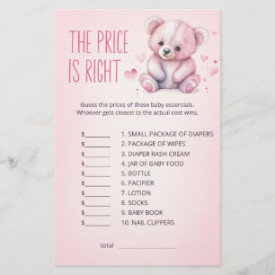 Sweetheart Bär Baby Dusche Preis ist das richtige 