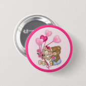 Sweetheart Bears Button (Vorne & Hinten)