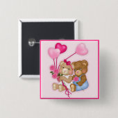 Sweetheart Bears Button (Vorne & Hinten)