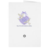 Sweetheart Bears Card (Hinten)