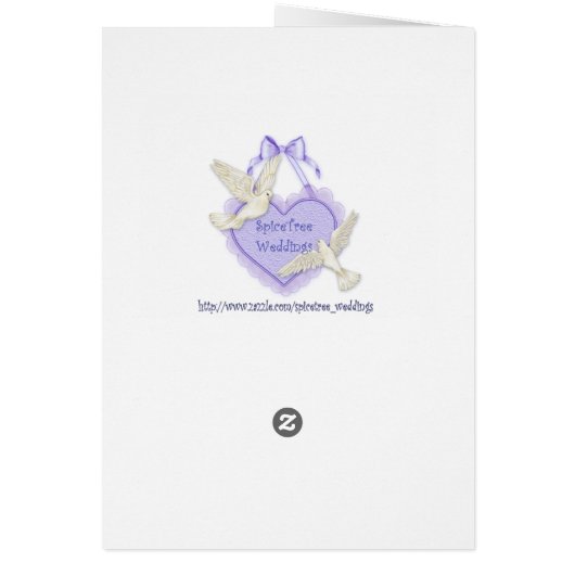 Sweetheart Bears Card (Hinten)