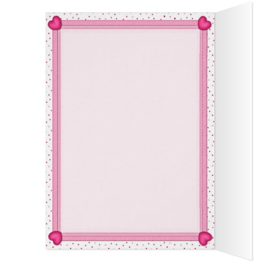 Sweetheart Bears Card (Innen (Links))