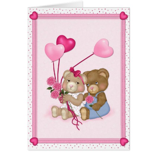 Sweetheart Bears Card (Vorne)