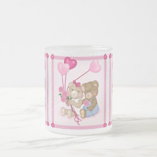 Sweetheart Bears Mattglastasse (Mittel)