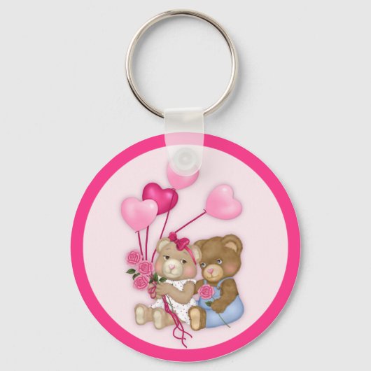 Sweetheart Bears Schlüsselanhänger (Vorderseite)