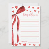 Sweetheart Birthday Time Capsule Card Einladung (Vorderseite)