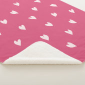 Sweetheart Bold Small Sherpa Blanket Sherpadecke (3/4)