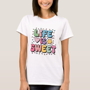 "Sweetheart Bubblegum Bliss T - Shirt" T-Shirt