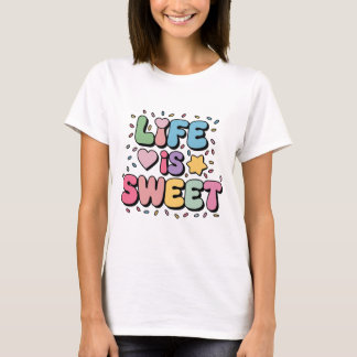 "Sweetheart Bubblegum Bliss T - Shirt" T-Shirt