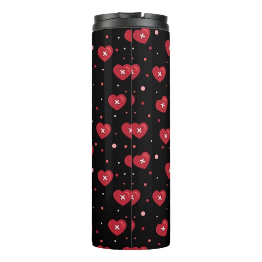 Sweetheart Buttons Thermosbecher (Rückseite)