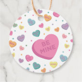 Sweetheart Candy Birthday oder Baby Shower Favor T Geschenkanhänger (Rückseite)