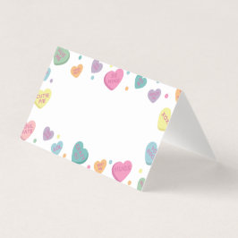 Sweetheart Candy Platzkarte Party Dekoration