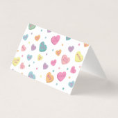 Sweetheart Candy Platzkarte Party Dekoration (Rückseite)