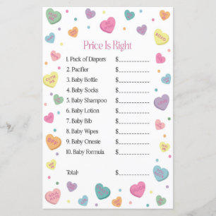 Sweetheart Candy Price ist das richtige Baby Shows