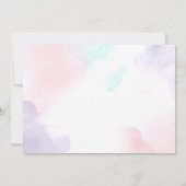 Sweetheart Candy Valentine Birthday Foto Einladung (Rückseite)