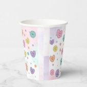 Sweetheart Candy Valentine Birthday Paper Cups Pappbecher (Rechts)
