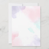 Sweetheart Candy Valentine Einladung zum Geburtsta (Rückseite)