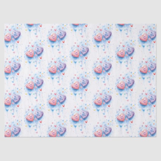 Sweetheart Celebrations Mid-Scale Seidenpapier (Vorderseite)