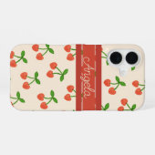 Sweetheart Cherries iPhone 16 Hülle (Rückseite (Horizontal))