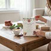 Sweetheart Coffee Brewing Baby Shower Invitation Einladung