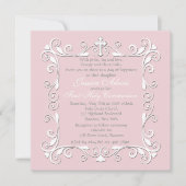 Sweetheart Corners Religiöse Einladung (Vorderseite)