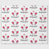 Sweetheart Custom Comic Buchstil Geschenkpapier (Flach)