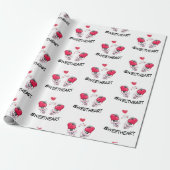 Sweetheart Custom Comic Buchstil Geschenkpapier (Ungerollt)
