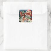 Sweetheart Days Quadratischer Aufkleber (Tasche)