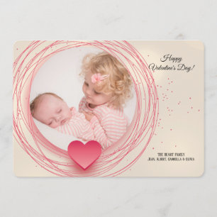 Sweetheart Foto Valentine's Day Card Einladung