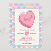 Sweetheart Geburtstagsparty Einladung (Vorne/Hinten)