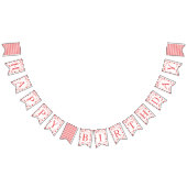 Sweetheart Heart Birthday Banner Printable (Alle)