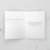 Sweetheart in Training Proposal Card  Karte (Innenseite)