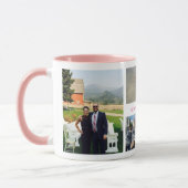 Sweetheart Initials EDITABLE COLOR Foto Tasse (Links)