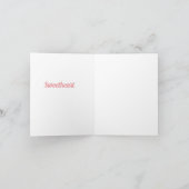 Sweetheart Karte (Innenseite)