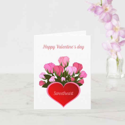 Sweetheart Karte (Orchidee)