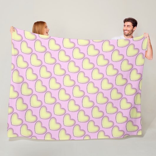 Sweetheart Liebe Fleecedecke (Beispiel)