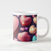Sweetheart Lovely Valentine's | Jumbo-Tasse (Rechts)